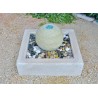 Sfera Saturno marmo con Led